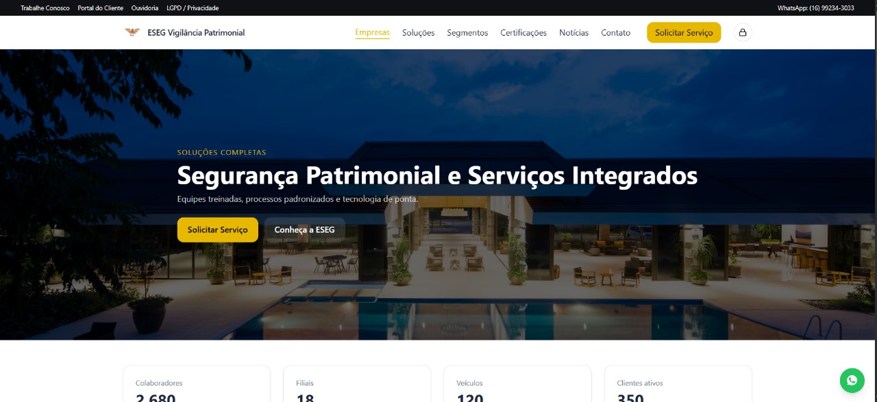 Projeto Eseg - Segurança